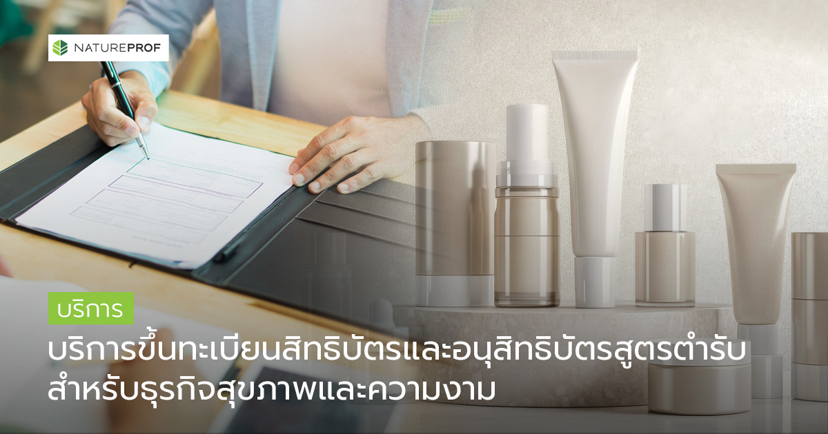 Patent And Petty Patent Registration Service For Formulations For Health And Beauty Businesses With NatureProf